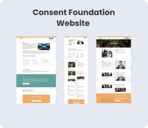Consent Foundation Website